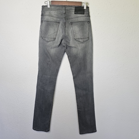 Hudson Blake Slim‎ Straight Leg Jeans Voss Gray Men 28 - Picture 7 of 15